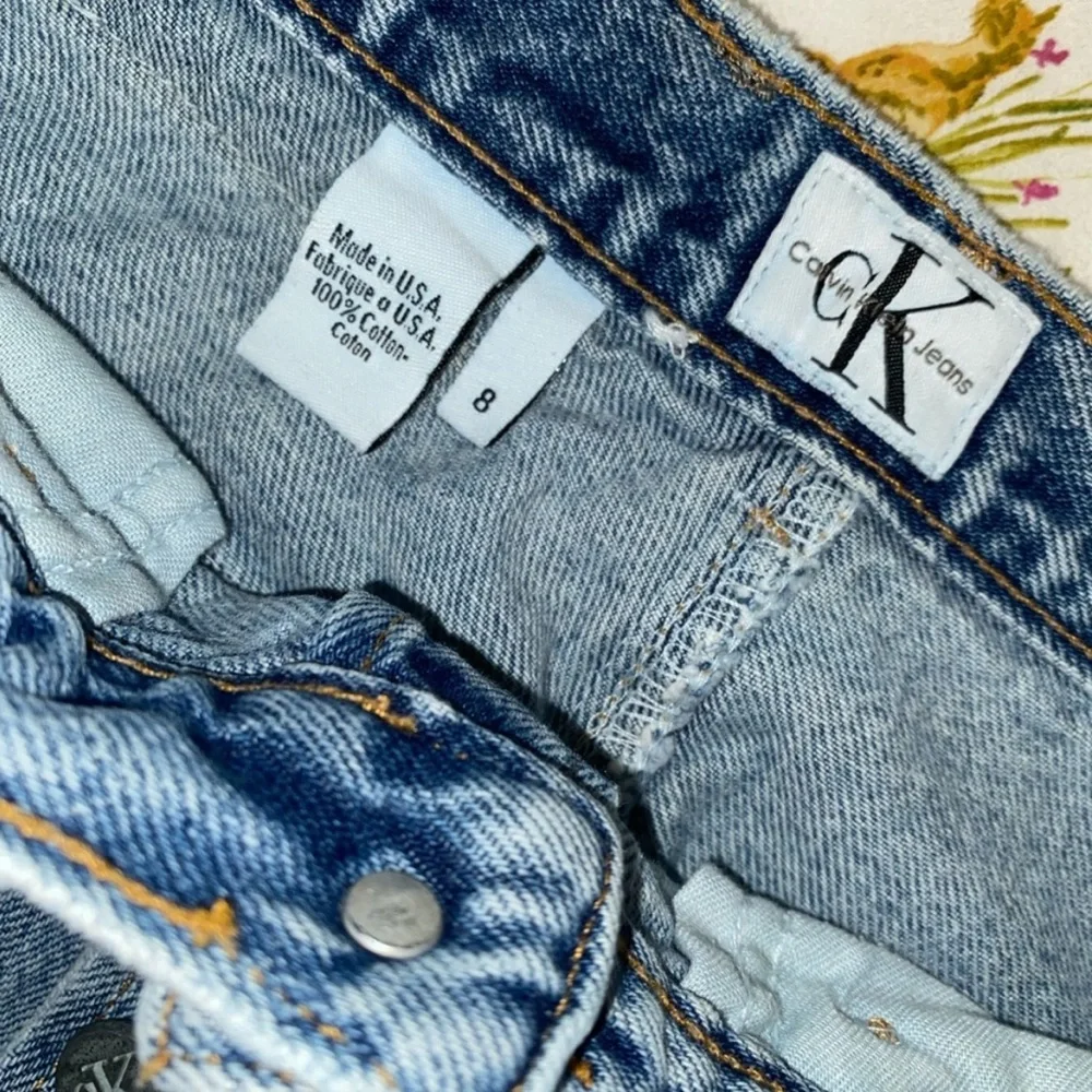 Vintage Calvin Klein Denim Skirt - Picture 5 of 5